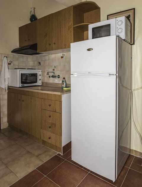 Apartment, 1 Bedroom | Private kitchenette | Full-size fridge, microwave, oven, stovetop
