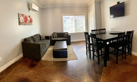 Living Room and Dining Area