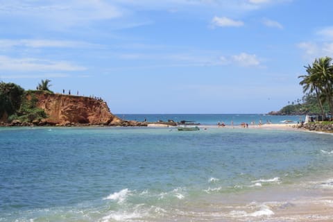 Beach nearby, white sand