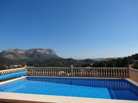 beautiful 10m x 5m swimming pool with amazing views.