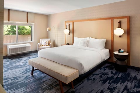 Premium bedding, pillowtop beds, individually furnished, desk