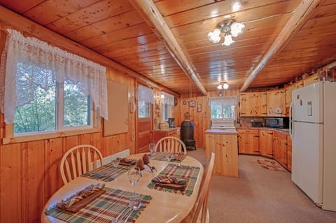 Grandma's Cabin Kitchen & Dining Room