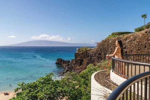 On the beach, scuba diving, snorkeling