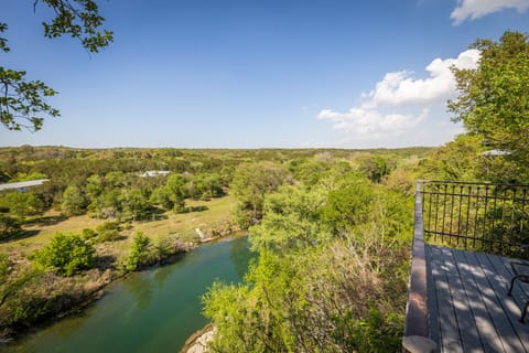 Guadalupe vistas from the deck, no river access