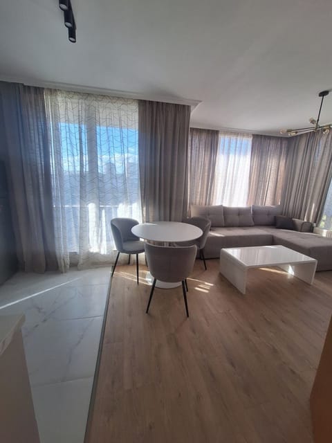 Superior Apartment, Multiple Beds, Park View | Living area | Flat-screen TV