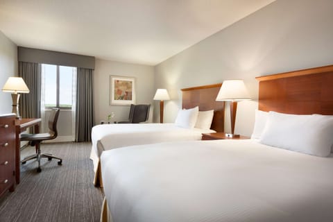 Room, 2 Double Beds | Premium bedding, in-room safe, desk, blackout drapes