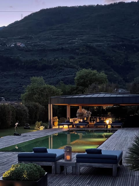 Seasonal outdoor pool