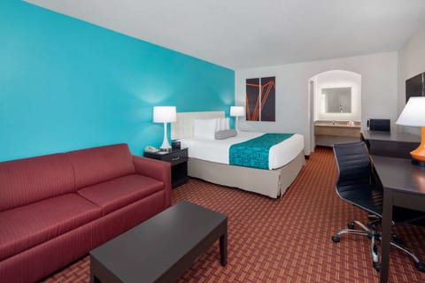 In-room safe, desk, blackout drapes, iron/ironing board