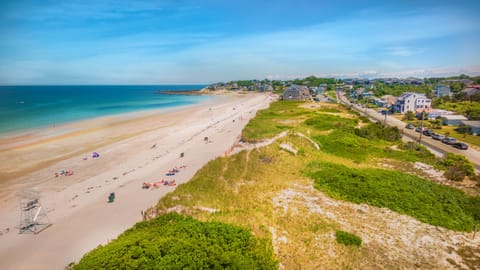 Sideview of Beach, Dunes, and house