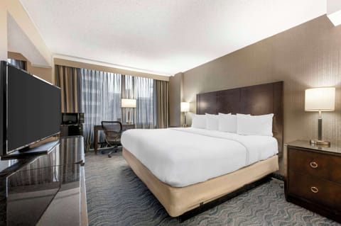 In-room safe, blackout drapes, iron/ironing board