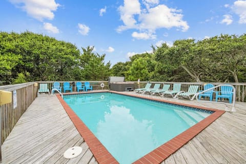 Surf or Sound Realty - 338 - The Playhouse Too - Pool Area-1