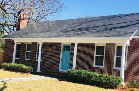 Welcome to Heart Haus!  3,300 square feet of modern design and a Hot Tub.  
