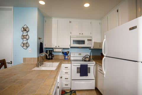 The kitchen is ready for the chef in your party.