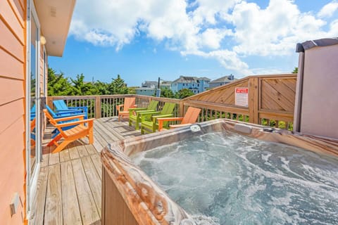 Surf or Sound Realty - 291 - Surfin Sadies - Deck & Hot Tub -1