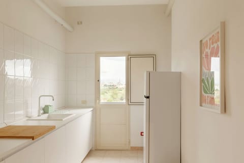 Comfort Apartment, 2 Bedrooms, Balcony, City View | Private kitchen | Full-size fridge, espresso maker, coffee/tea maker, electric kettle