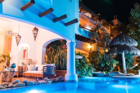 Outdoor pool, open 8:00 AM to midnight, free cabanas, pool umbrellas