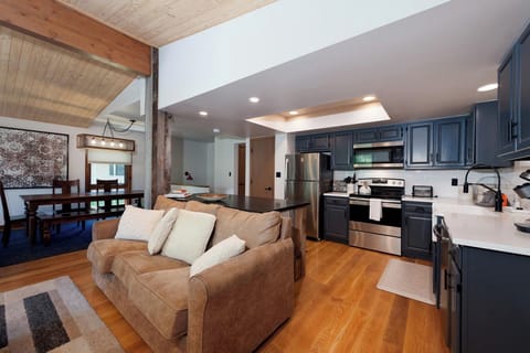 Fully stocked kitchen