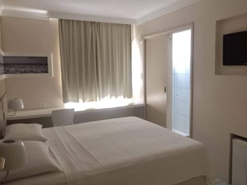 Minibar, desk, blackout drapes, free WiFi