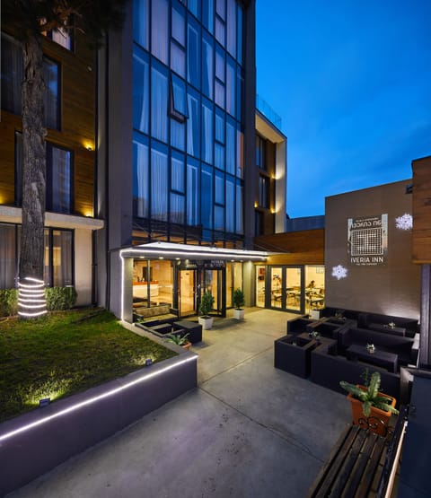 Front of property - evening/night