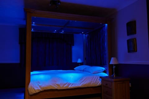 Individually decorated, individually furnished, blackout drapes