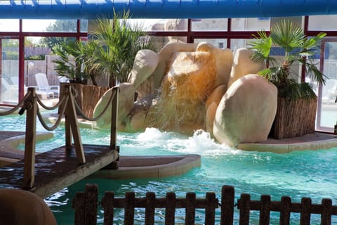 Indoor pool, seasonal outdoor pool