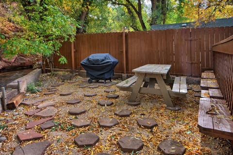 have a nice bbq right by the river