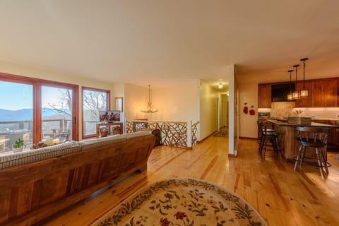 Custom-crafted Branch Railings and Foyer Chandelier are just a few of the many Unique Touches!