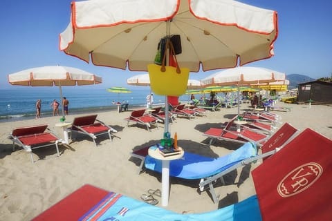 Private beach nearby