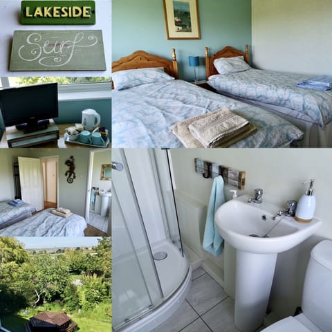 Deluxe Twin Room, 2 Twin Beds, Lake View | Individually decorated, individually furnished, iron/ironing board