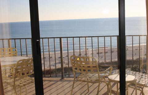 Balcony view from den