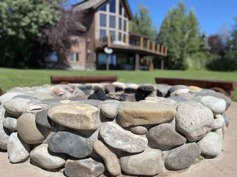 Roast the perfect s'mores at the fire pit.