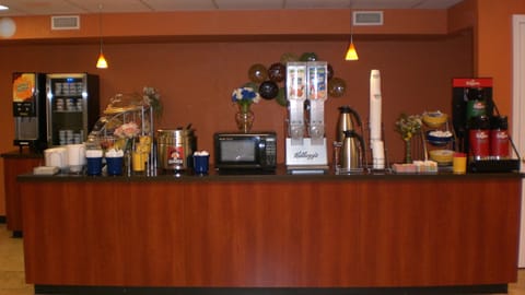 Free daily on-the-go breakfast