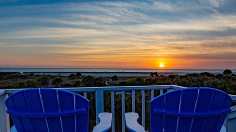 sunset view from upper level