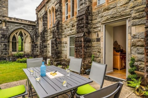 Private garden and terrace within the Monastery