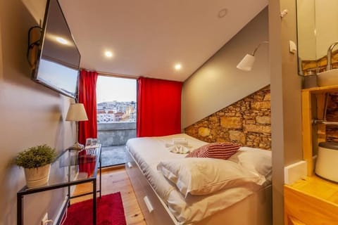 Panoramic Double Room, 1 Queen Bed, Terrace | Blackout drapes, iron/ironing board, free WiFi, bed sheets