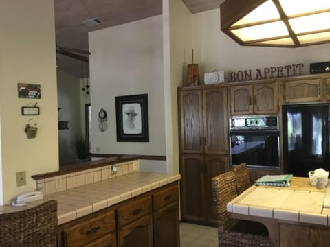 Kitchen is open to the great room and dining room so everyone is together 