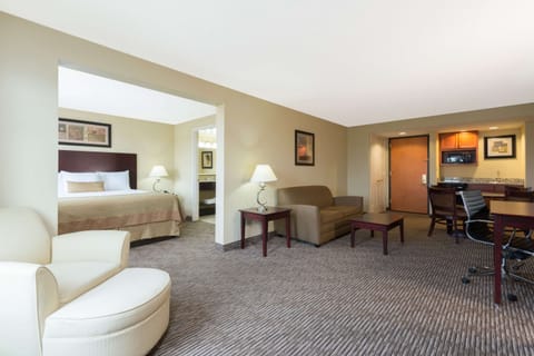 Studio Suite, 1 King Bed, Non Smoking | In-room safe, desk, blackout drapes, soundproofing