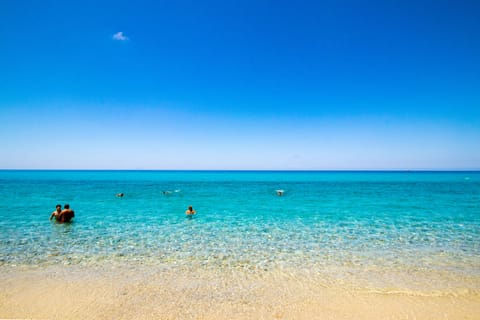 Private beach, sun loungers, beach umbrellas