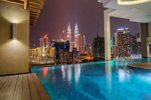 Indoor pool, outdoor pool