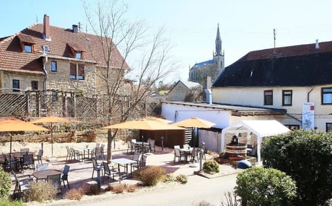 Double Room, Garden View | Outdoor dining