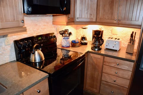 Well stocked kitchen accessories