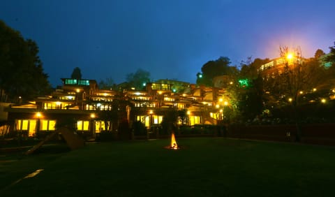 Front of property - evening/night