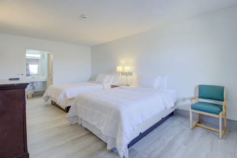 Room, 2 Queen Beds, Non Smoking | Iron/ironing board, free WiFi, bed sheets