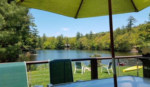 View from deck