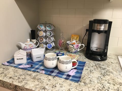 Stocked assortment of Coffee & Tea