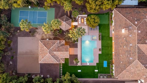 Enjoy this resort style backyard so you never have to leave