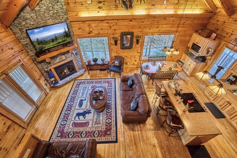 Main Floor from Upper Floor