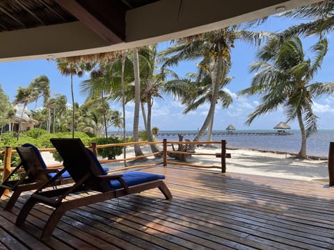 View from deck