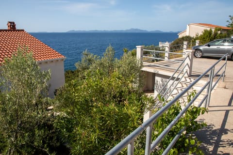 Ample parking to the side of the house