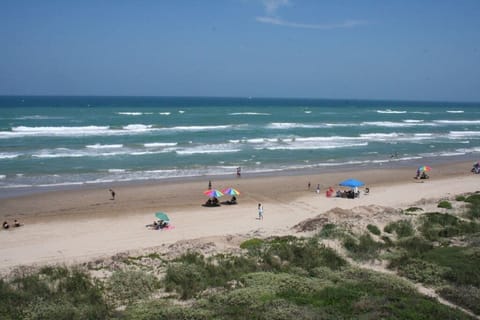 view from balcony